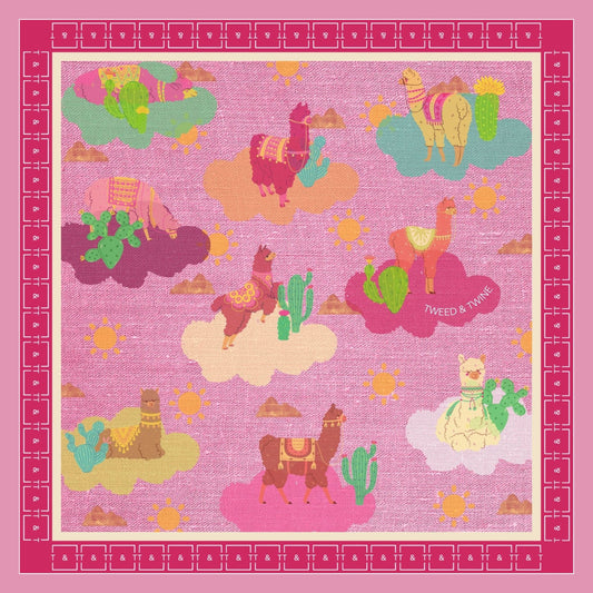 Pocket square in silk twill - NomadNelly