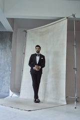 Classic black tuxedo