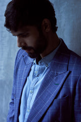 Limited Edition Blue Check DB jacket