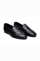 Belgian Loafers With Penny Saddle