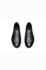 Belgian Loafers With Penny Saddle
