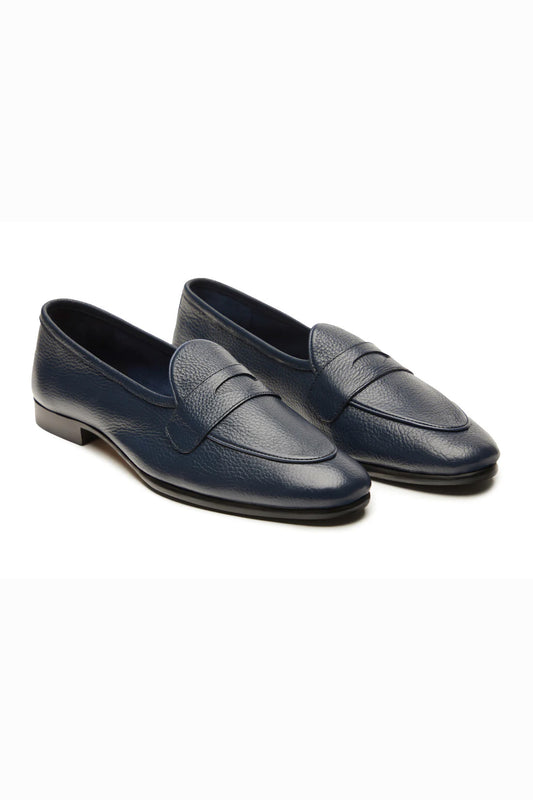 Belgian Loafers With Penny Saddle