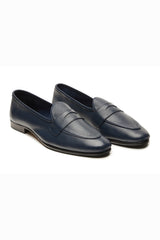 Belgian Loafers With Penny Saddle