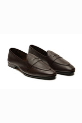Belgian Loafers With Penny Saddle