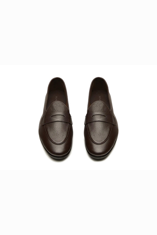 Belgian Loafers With Penny Saddle