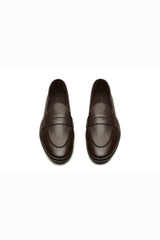 Belgian Loafers With Penny Saddle